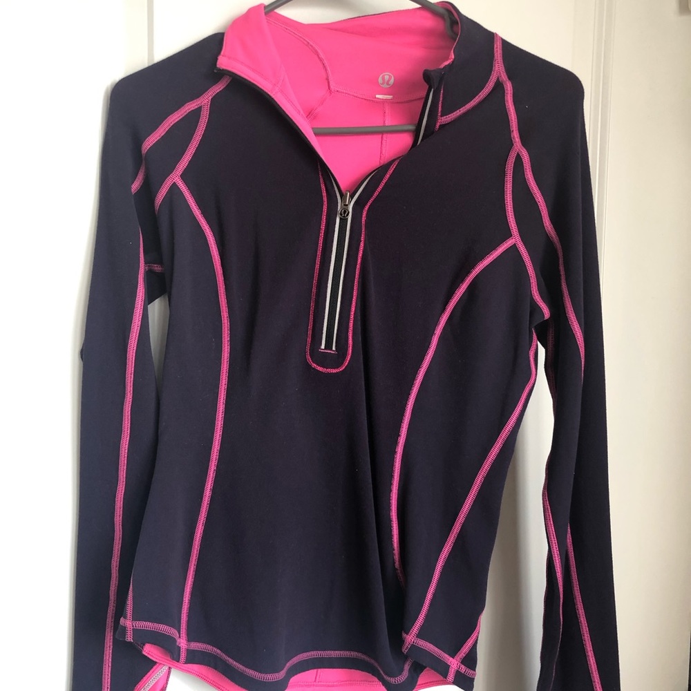Lululemon reversible quarter zip